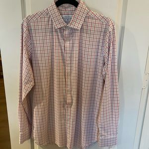 Mizzen + Main Men’s Leeward Collection Medium Trim Fit Dress Shirt